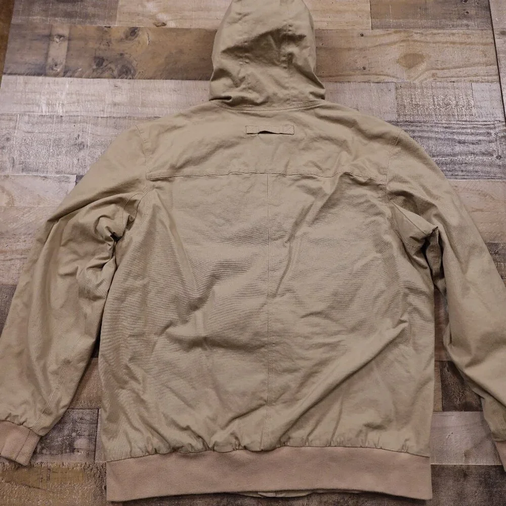 Duluth Trading Co fire hose‎ chore jacket men's XL tall waffle thermal lined
